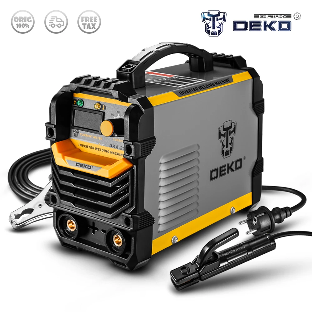DEKO DKA Новая серия 220 А кВА IGBT инверторный дуговой электрический портативный
