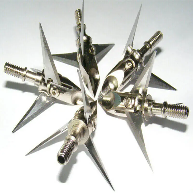 

12pcs Ramcat Broadhead 100grain 3 blade Archery Hunting for Compound Bow Crossbow Arrow Head Shooting Hunting Arrowhead