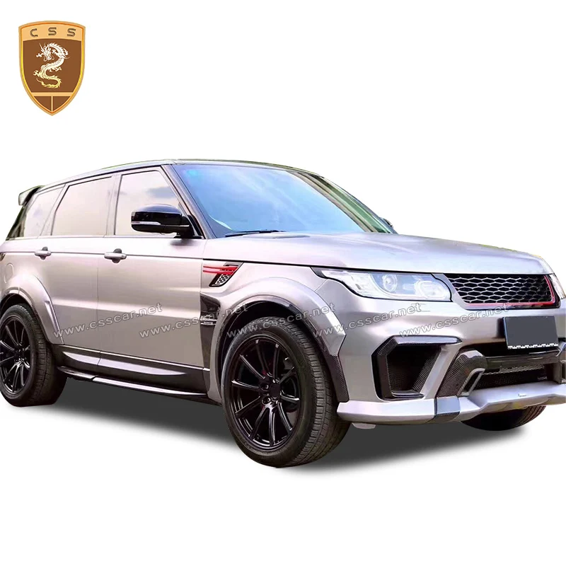 14-17 FRP из углеродного волокна тюнинг широкого корпуса для Land Rover Range sport |