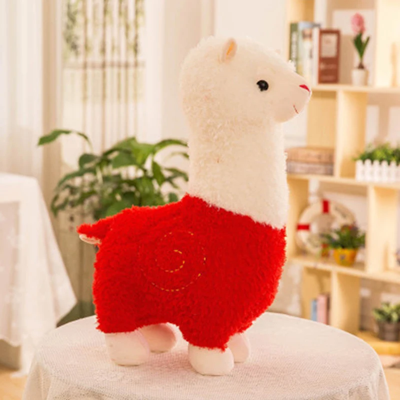 28 65 см новые милые животные Альпака верблюжья Кукла Подушка плюшевая игрушка