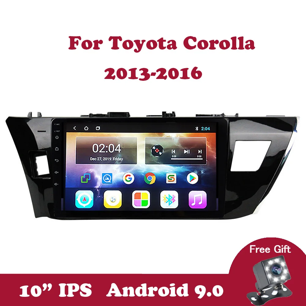 

10.1inch Car Radio Stereo GPS Navigation For Toyota Corolla 2013-2016 2 din Android 9.1 car head unit Audio Multimedia Player