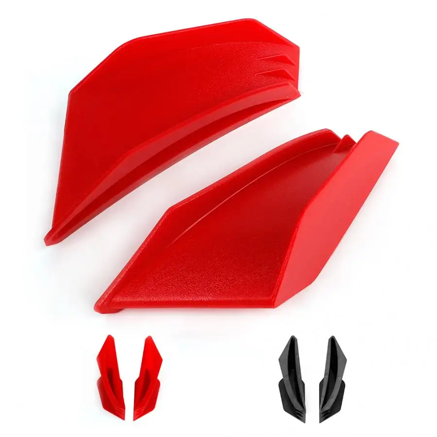 1 Pair Universal Motorcycle Winglet Aerodynamic Wing Kit Fit all types of motorcycles Fashionable design motocicleta | Автомобили и