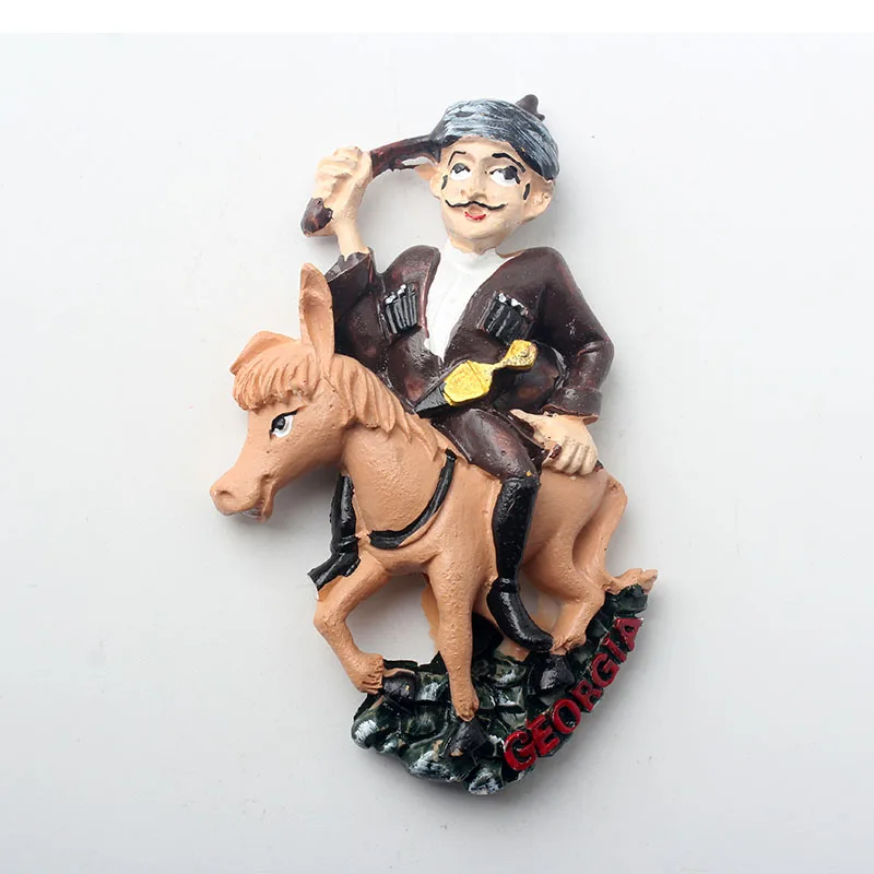 Горячая Распродажа Смола 3D магнит на холодильник Грузии Сицилия Македония