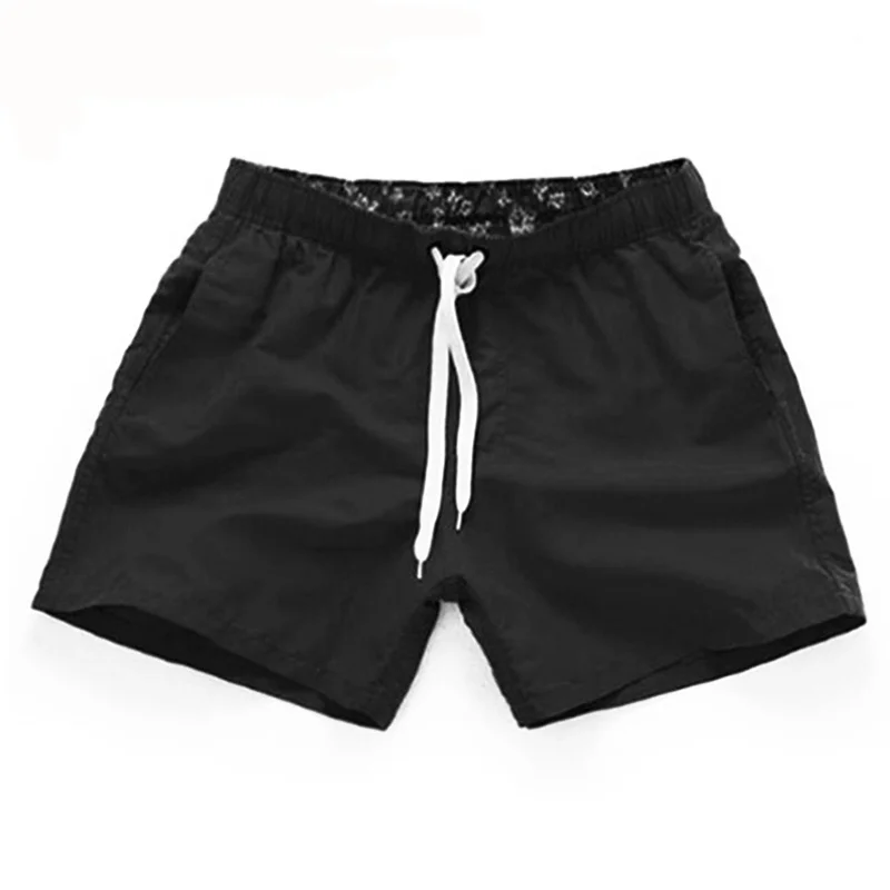 

Men's shorts will see casual men's shorts short fitness quick fitness dry homme male beach shorts boardshorts elastic waistband