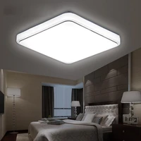 122436w european square led ceiling light simple kitchen bathroom bedroom ultrathin ceiling lamp home light fixtures decor