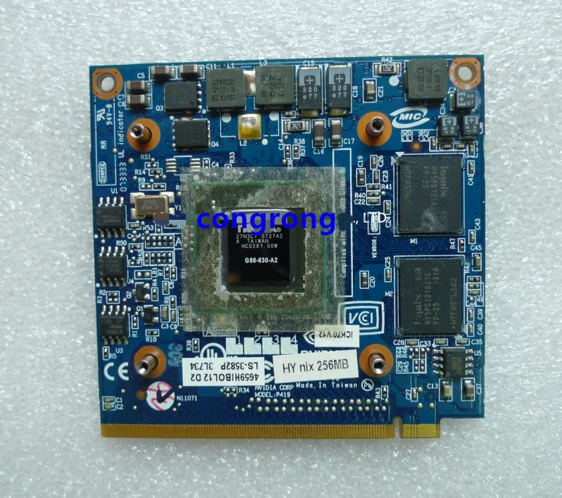 Для GeForce 8400M GS 256MB DDR2 LS 3581P MXM VGA Видео карта для acer Aspire 4520G 4710G 4720G 4730ZG 4920G 4930 5520 5530G