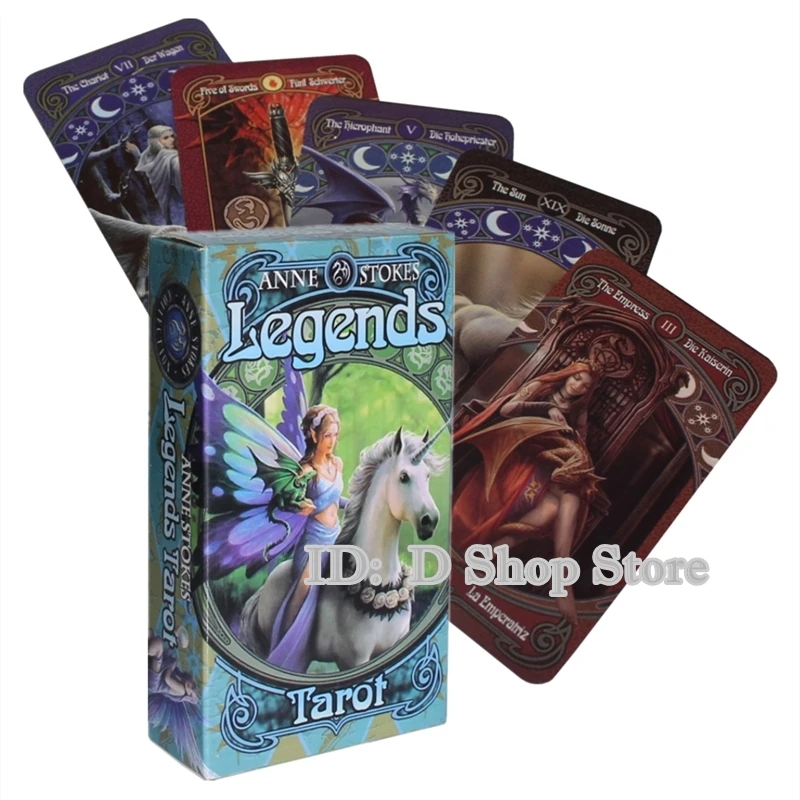 Карты для настольных игр Legends Tarot карты чтения на английском языке судьба магазин