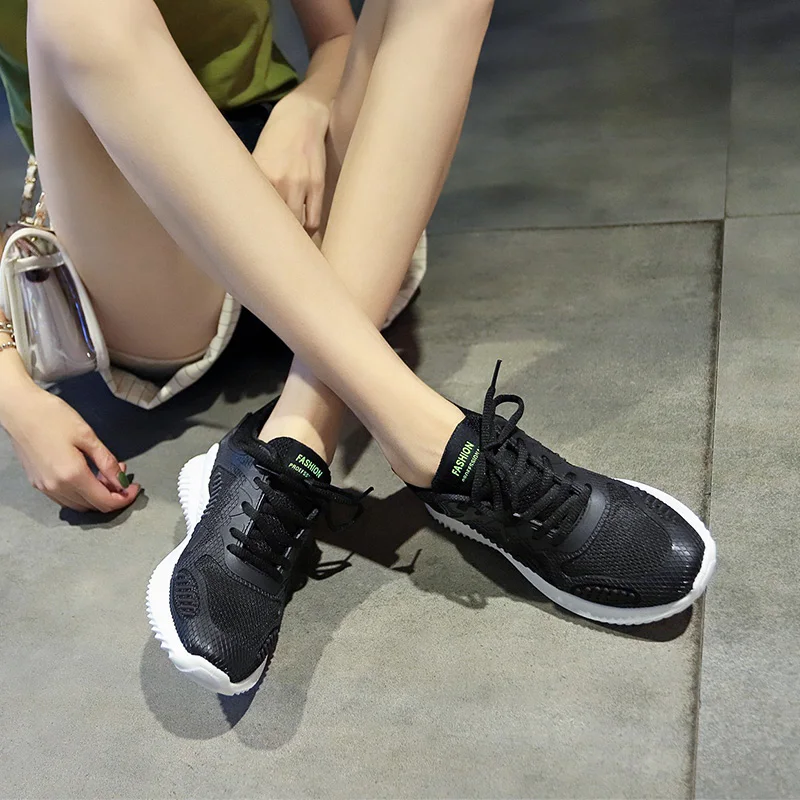 Zapatos Mujer новинка 2019 женская обувь для бега светильник спортивная фитнеса на