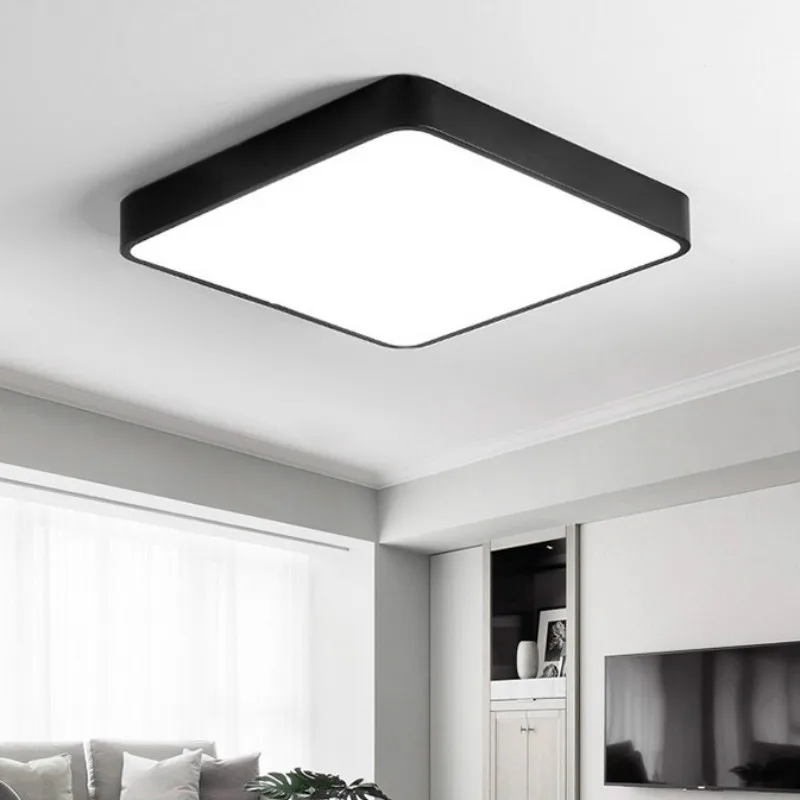 Современные Геометрические железные художественные потолочные светильники