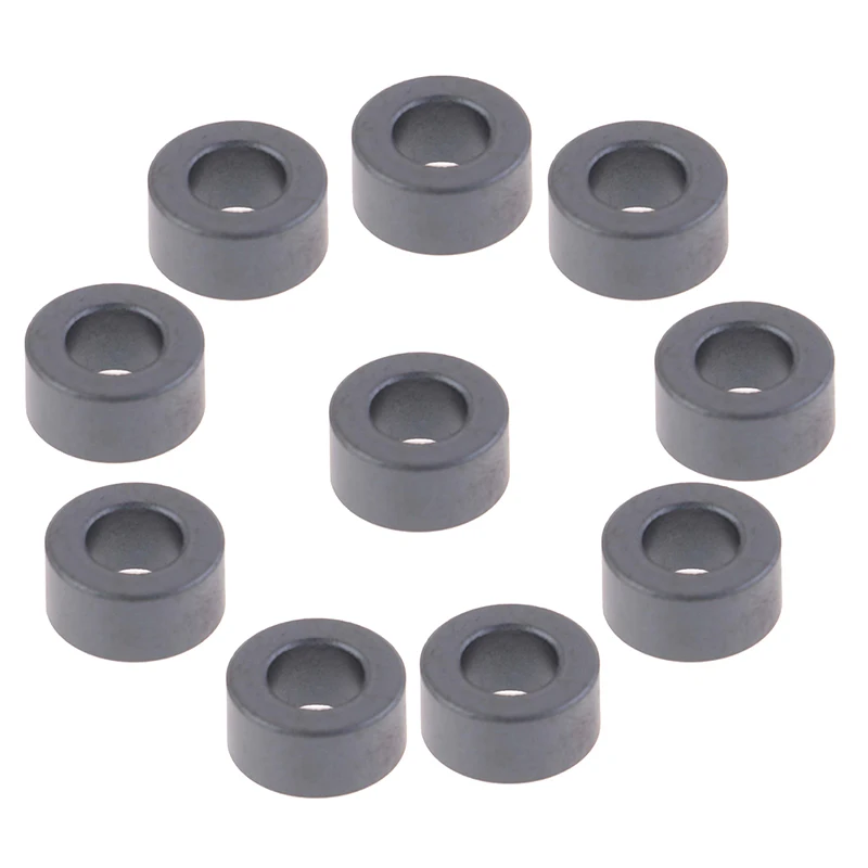 50 шт. ферритовый сердечник EMI фильтр 6X3X2 мм сердечники кольцо антипаразитный тороид тороидальный шарик катушки ферритов железа подавление DIY KIt