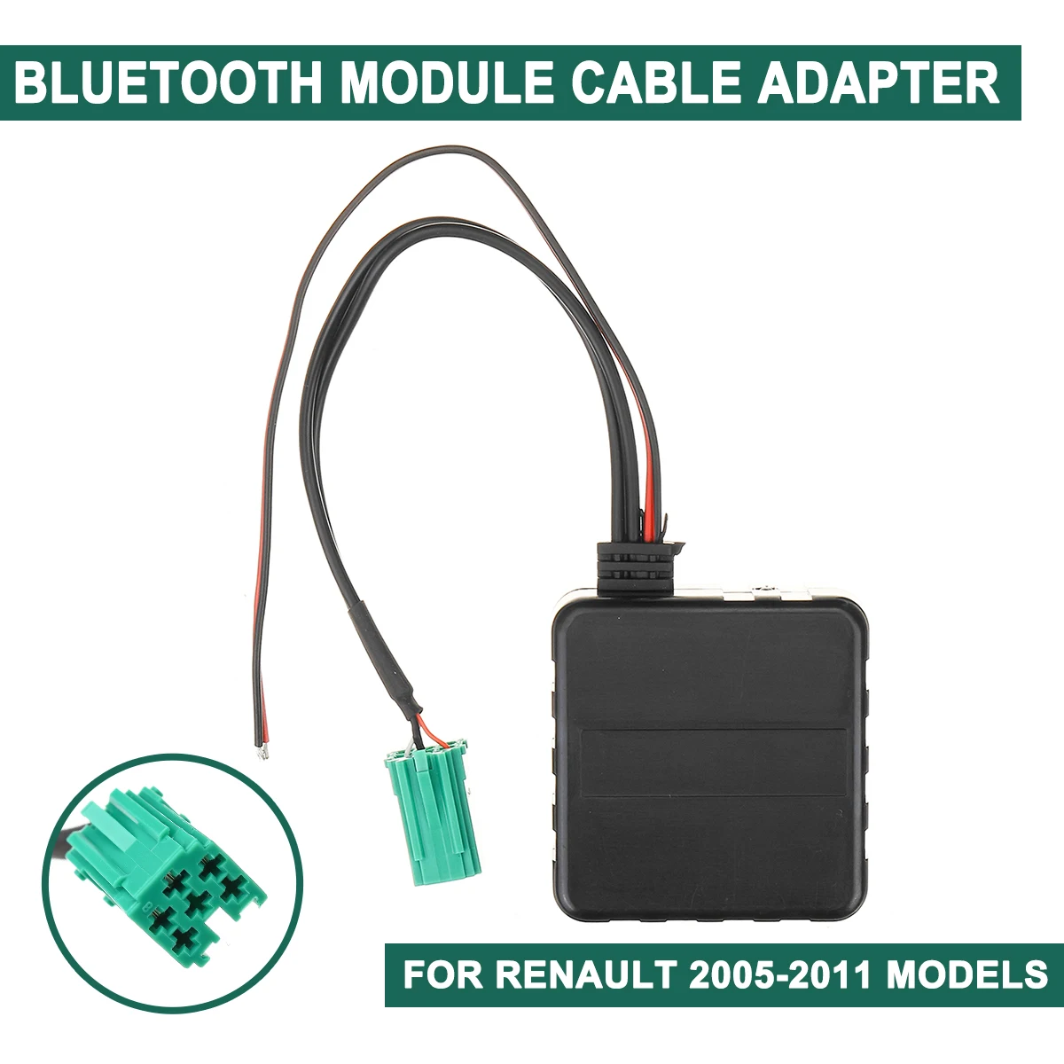 Автомобильный bluetooth модуль Aux приемник для Renault CD Хост машина 2005 2011 модели кабель