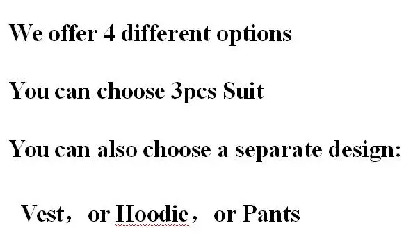 3 шт./компл. комплект одежды для мальчиков Толстый жилет + толстовка Плюшевые