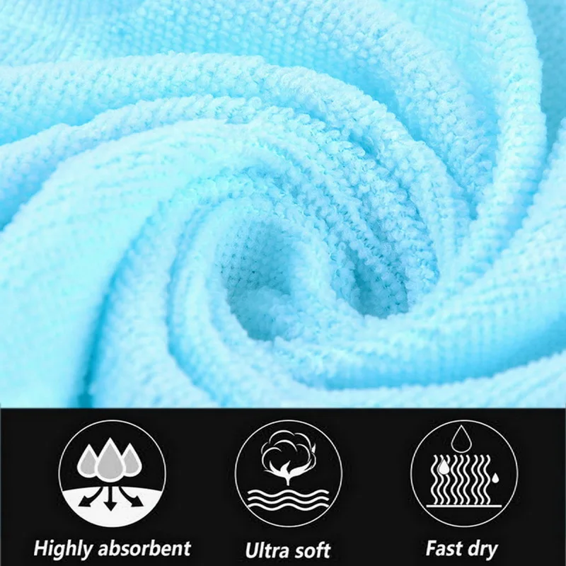 1 шт. 30*70 см полотенце для рук кухни Фиолетовый Синий Желтый цвет чистящие