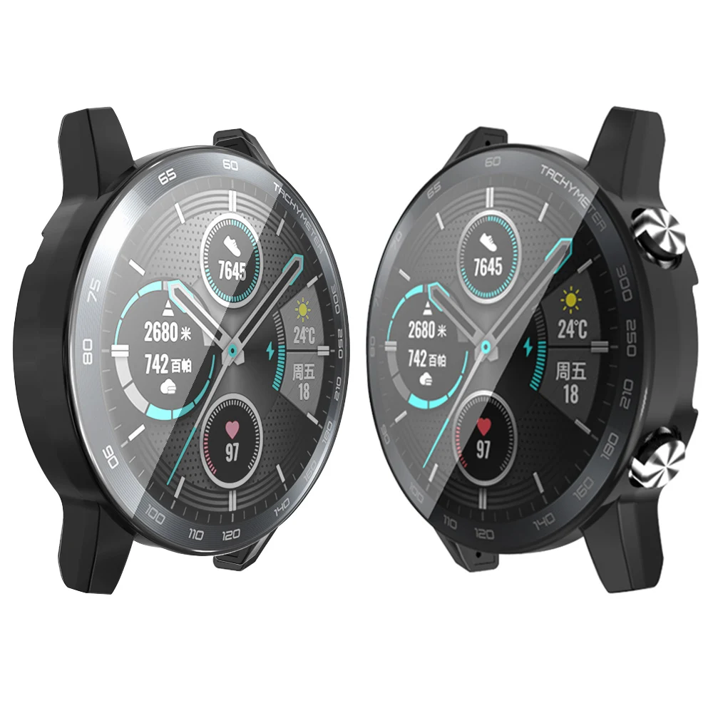 Lightweight TPU Cover for Huawei Honor Magic Watch 2 46mm Case Screen Protector Soft Shell for MagicWatch 2 Flexible Bumper