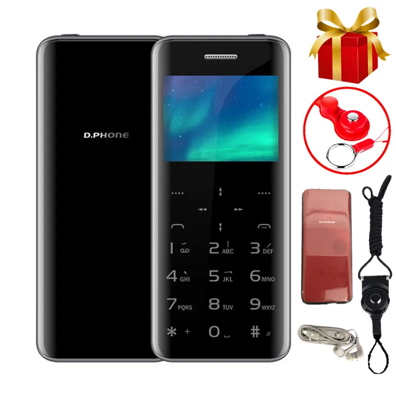 Ультратонкий мини-телефон F2 мобильный телефон сенсорная кнопка 2 31 дюйма