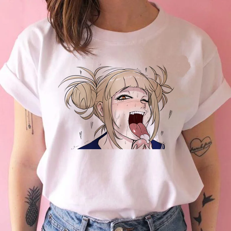 Женская футболка senpai химико Тога waifu аниме забавная кавайная 90-х японская
