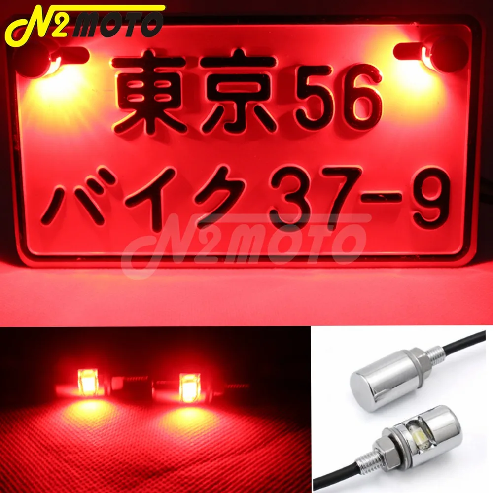 Светодиодный светильник на болтах для номерного знака 12 В автомобилей