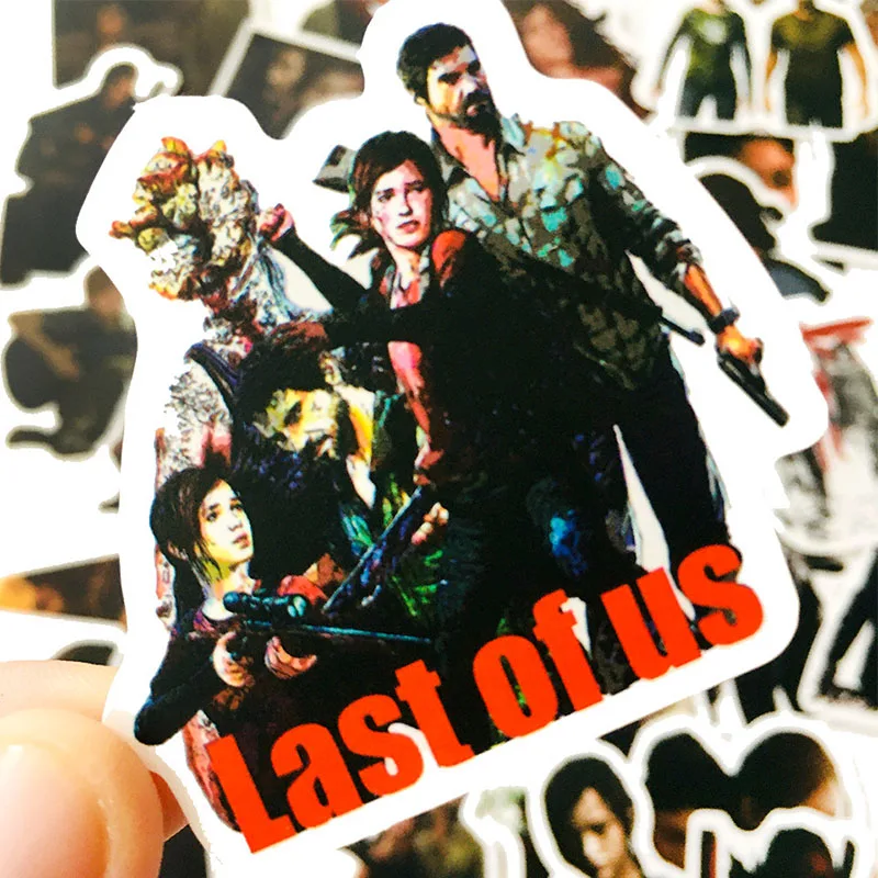 

50Pcs Crisis Game The Last Of Us Stickers For Suitcase Laptop Water Cup Scrapbook Guitar DIY Waterproof Hand Graffiti Sticker
