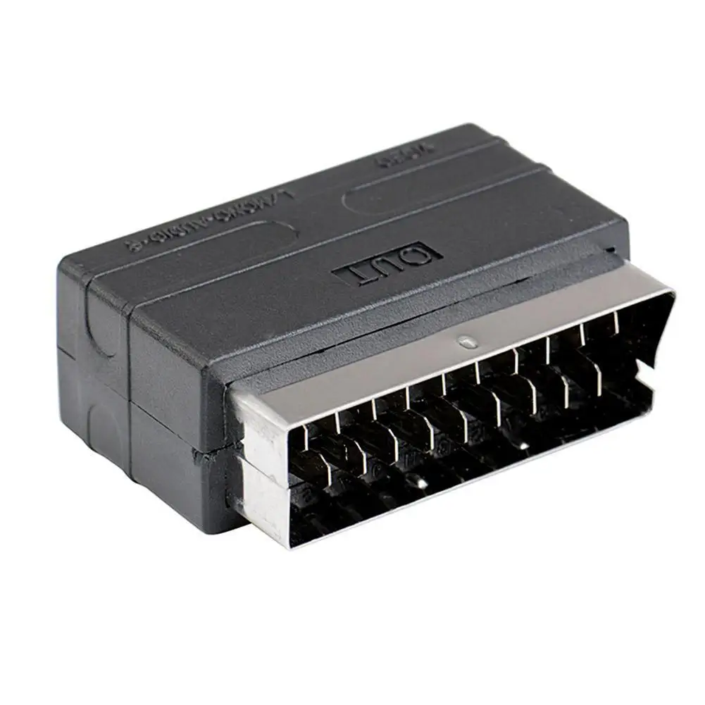 Адаптер RGB Scart на 3 RCA S Video Композитный SVHS для видео AV проектора телевизора DVD
