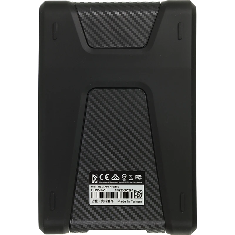 Жесткий диск A Data USB 3.0 2Tb AHD650 2TU31 CBK HD650 DashDrive Durable 2.5&quot черный|Внешние жесткие диски| |