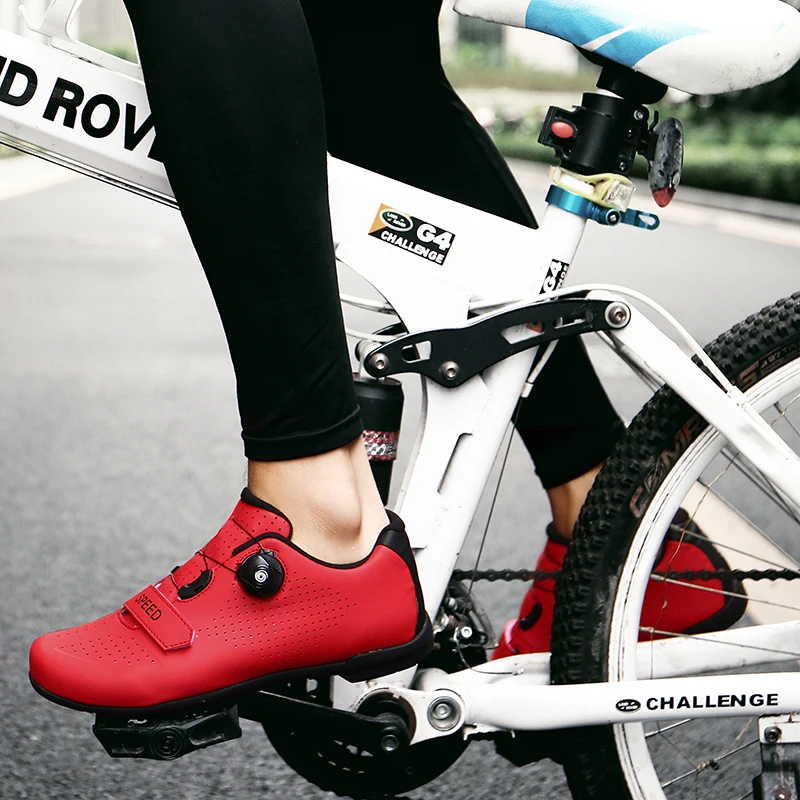 

2020 New Professional Breathable Non-slip Bicycle Road Men's Cycling Shoes Road Bike Shoes Ultralight Bicycle Sports Shoes
