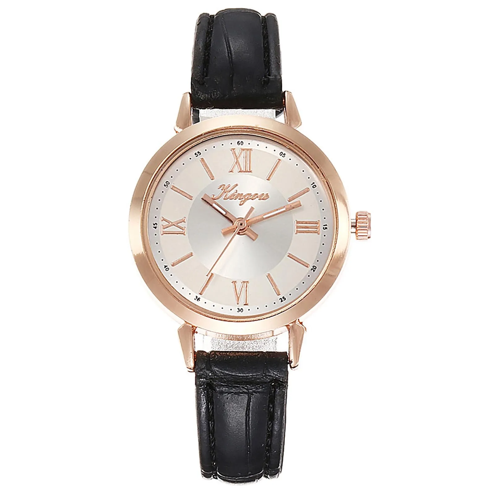 

Ladies Watch Leather Strap Analog Quartz Korea Fashion Temperament Ladies Watch 2021 Quartz Watch Women Top Luxury Brand