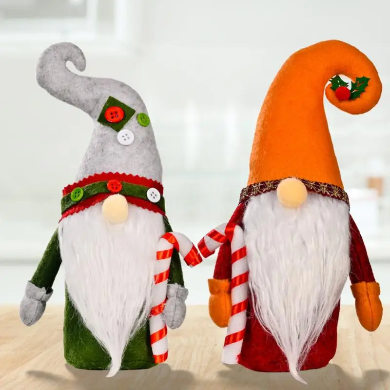 

Christmas Decoration Christmas Hook Hat Rudolph Doll Ornament Christmas Faceless Doll Dwarf Doll Christmas Doll Ornament