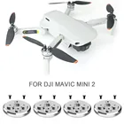 4 предмета в комплекте, для DJI Mavic Pro Mini 2 дрона крышка Кепки Дрон пылезащищенный двигатель защитная аксессуар алюминиевый светильник, без застежек