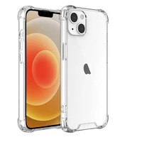 transparent shockproof case for iphone 13 12 mini 11 pro max xs xr 6s 7 8 plus clear anti knock phone shell soft tpu back cover
