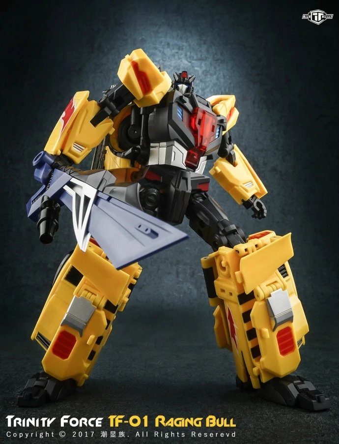Трансформационная игрушка TFC TF 01 RagingBull Trinity Force фигурка новая в коробке|Игровые