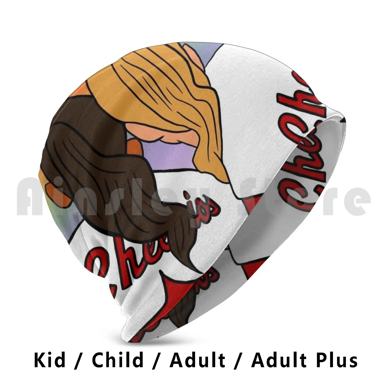

Glee-Brittany And Santana Beanies Knit Hat Hip Hop Glee Gleek Brittany Santana Brittana Naya Rivera Heather