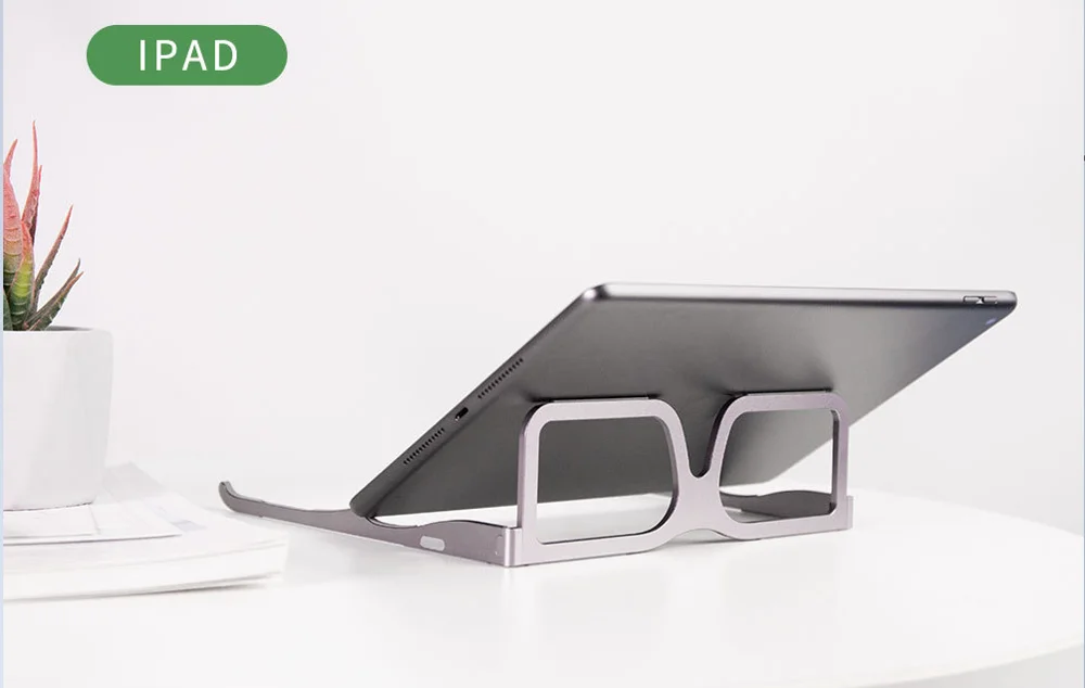 

The New Creative Alloy Folding Glasses Holder Is Suitable For Laptop And Tablet Office