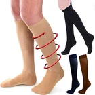 Компрессионные носки унисекс для занятий спортом на открытом воздухе, дышащие нейлоновые носки для облегчения боли в ногах