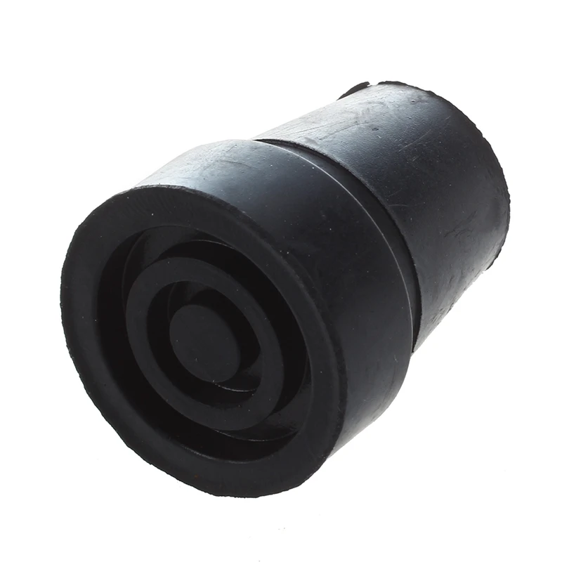 19 мм 3/4 &quotчерный резиновый противоскользящий тростниковый коврик костыль |