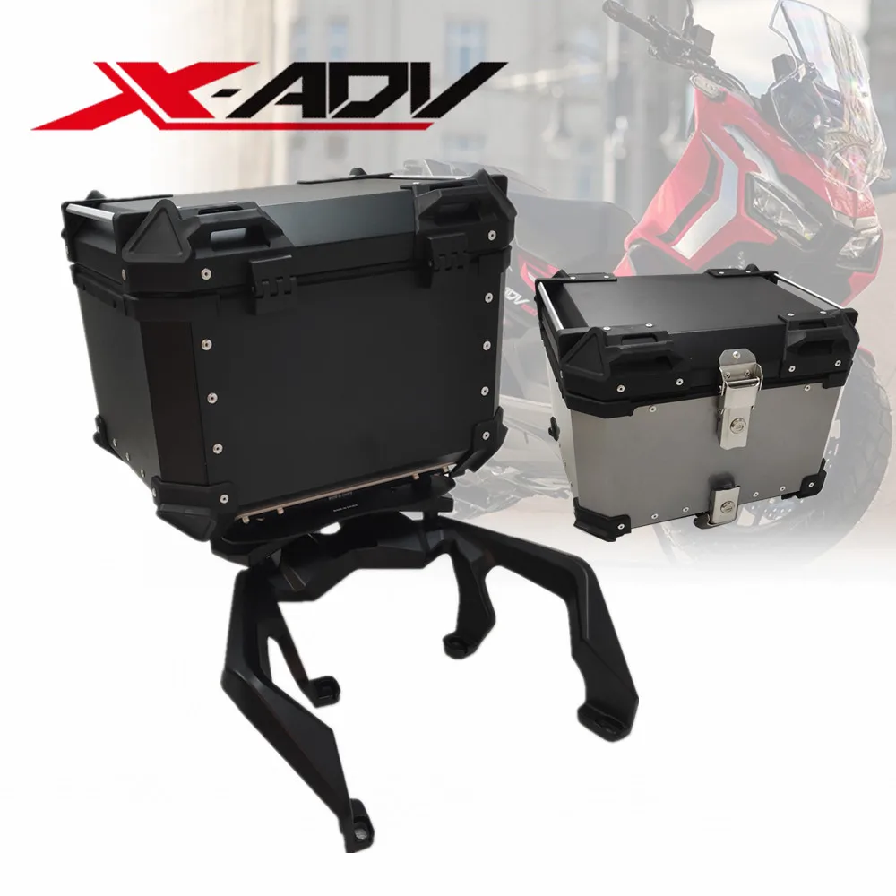 Мотоциклетный водонепроницаемый задний багажник для Honda X ADV 150 XADV 45L 55L 65L|Накладки
