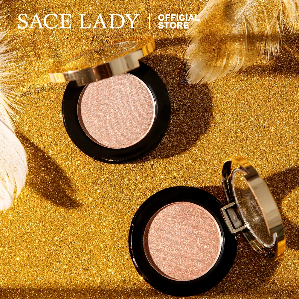 

SACE LADY Face Highlighter Palette Makeup Cheek Blusher Matte Contour Powder Make Up Shimmer Illuminator Cosmetics Wholesale