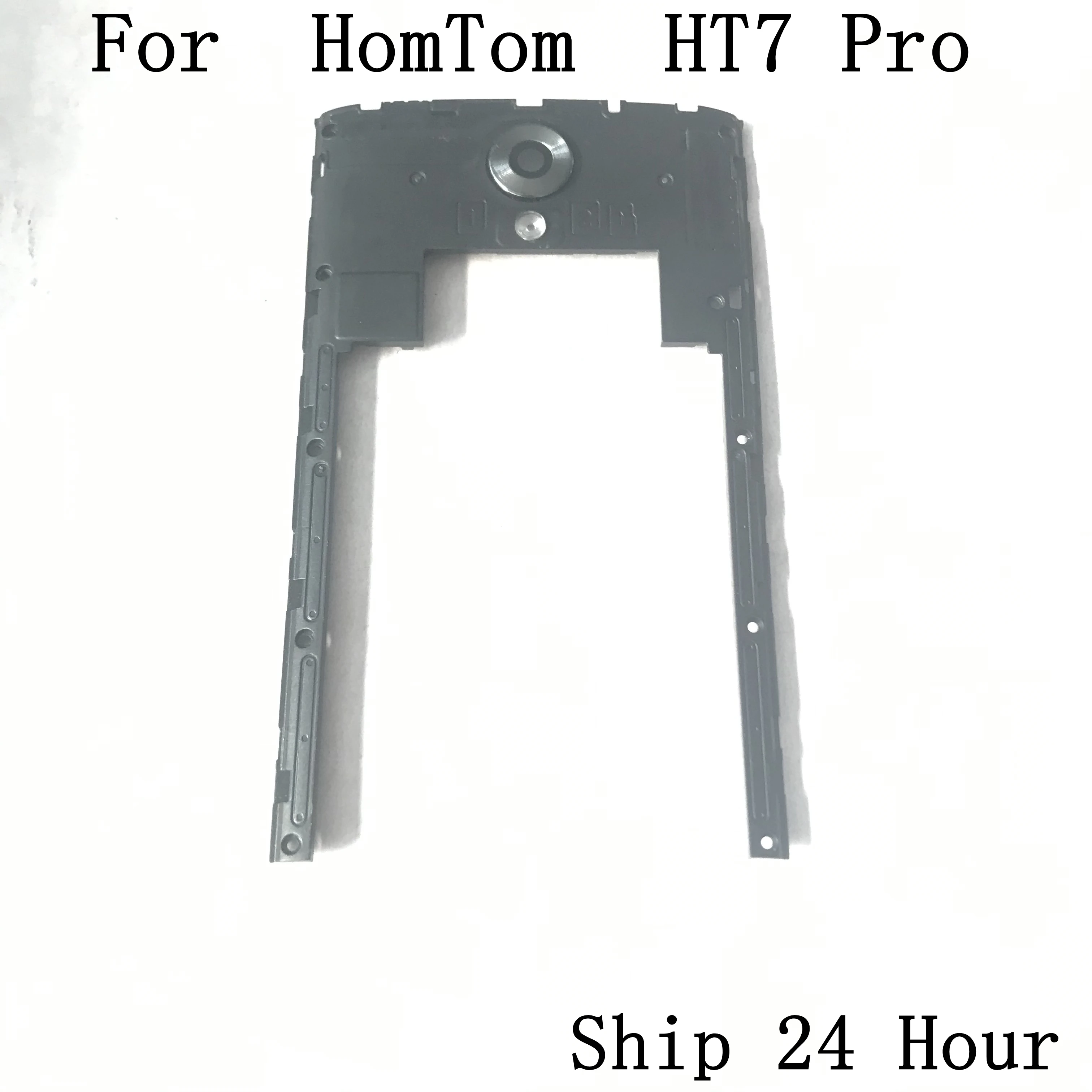Б/у высококачественный чехол с задней рамкой + стеклянная линза для камеры HOMTOM HT7