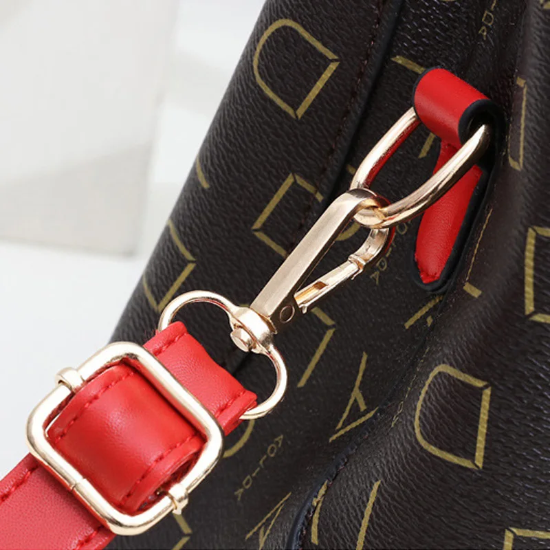 

New fashion casual lady's handbag luxury letter Travel Shoulder Bag women's bucket shopping bag women's messenger wrist bag