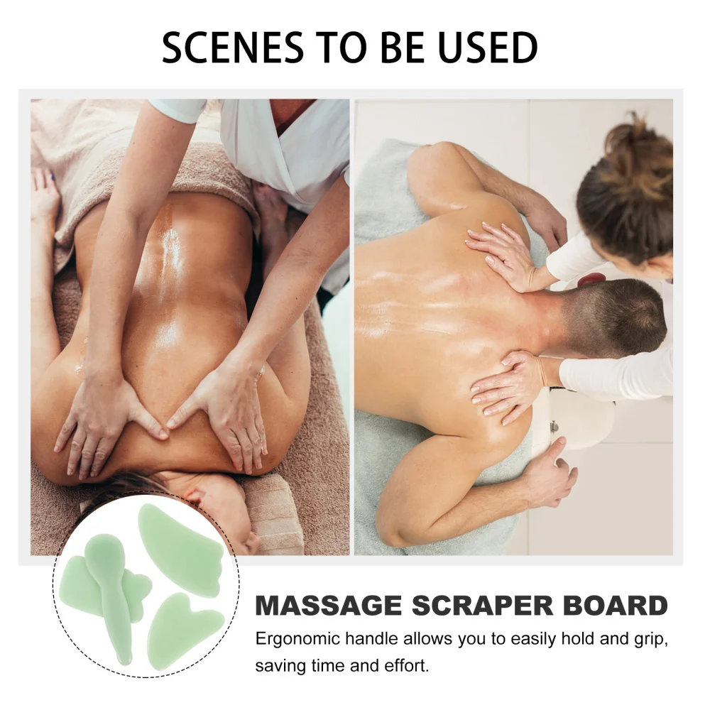 

4pcs Various Scraping Kit Board Therapy Scrapers