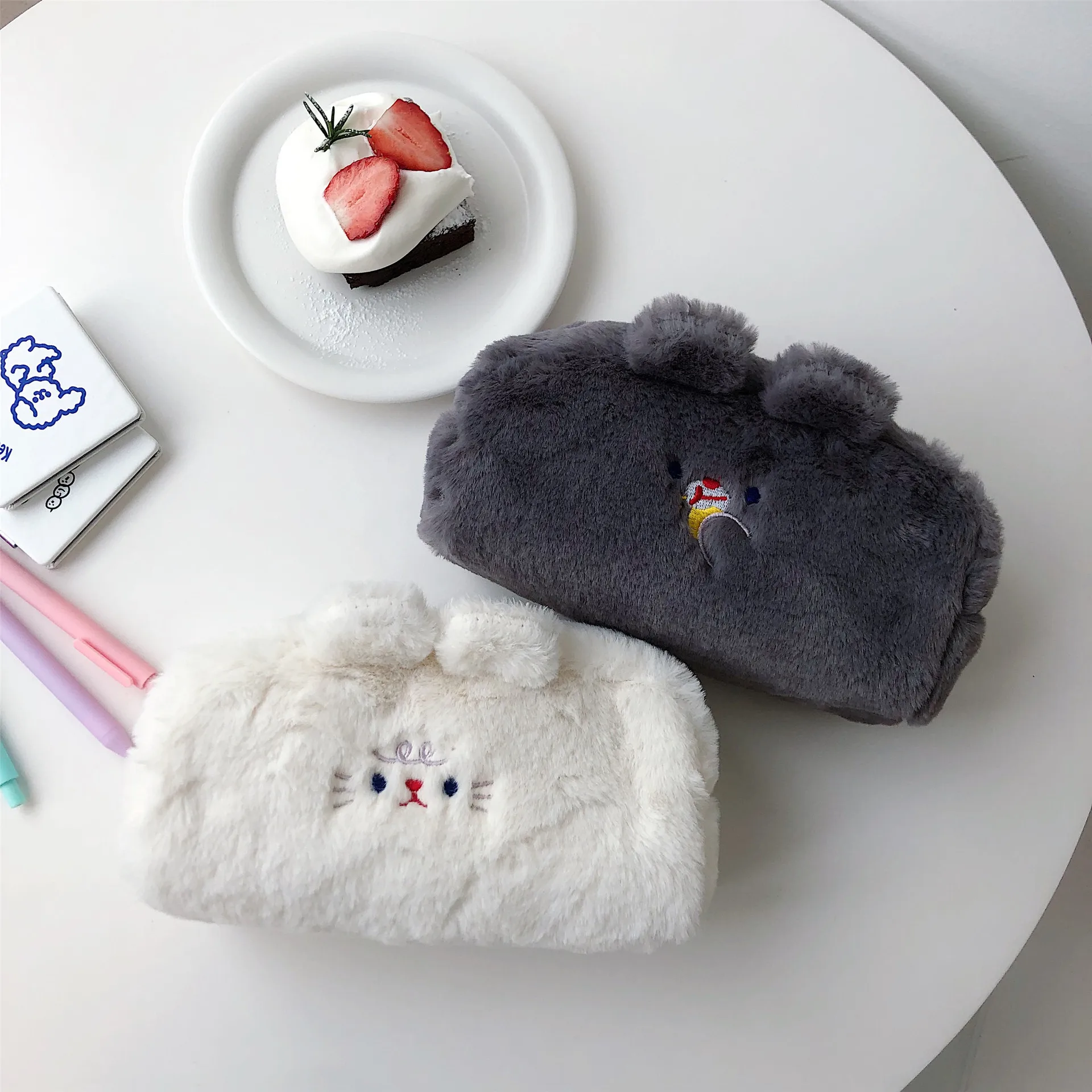 SIXONE Ins плюшевый кролик ручка сумка милый мультфильм простой стиль вместительный