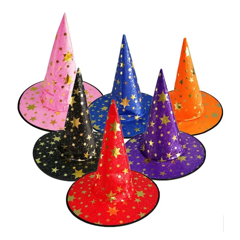1 комплект Хэллоуин шляпа ведьмы украшение на костюм для вечеринки реквизит
