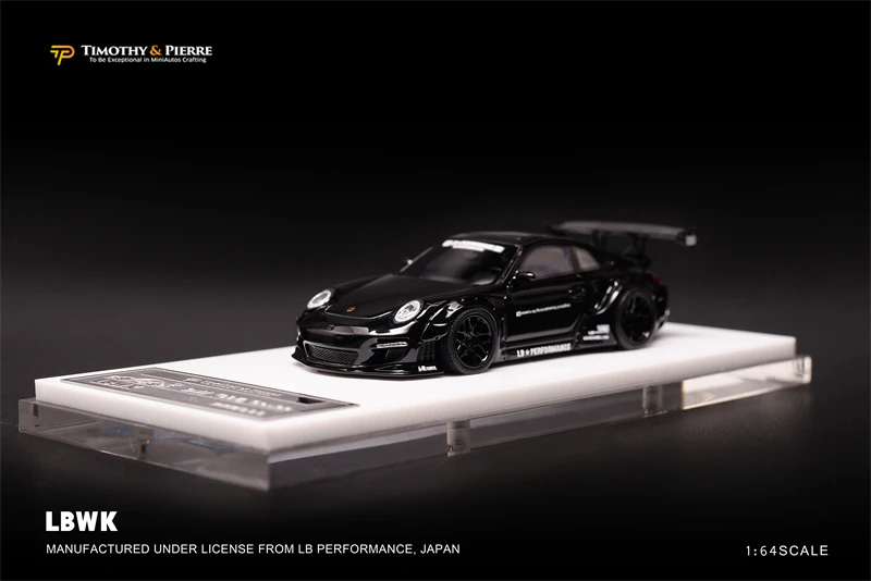 

TP Timothy Pierre 1:64 LBWK 997 LB Performance metallic black /blue Resin Model Car