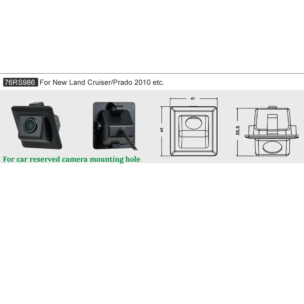 Sinosmart в ассортименте Высокое качество HD автомобильная парковочная камера