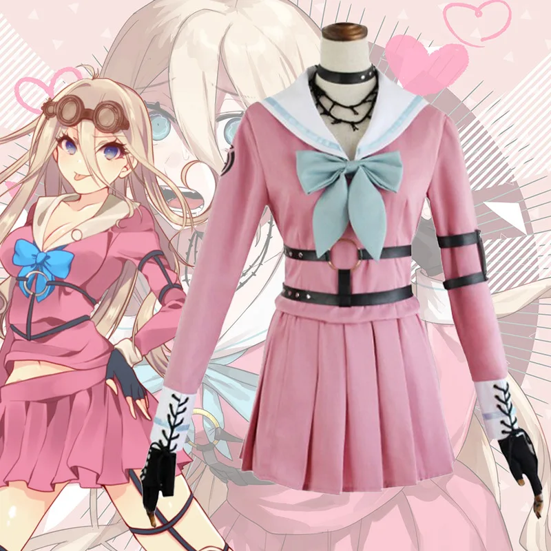 

Аниме Danganronpa V3 Миу ирума женское платье униформа для девочек одежда костюмы для косплея