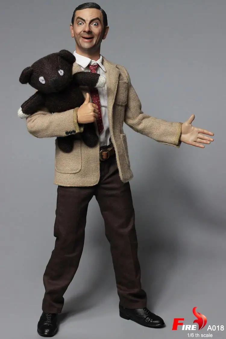 Коллекционная в наличии 1/6 весы A018 MR. BEAN полный набор фигурку модель для любителей