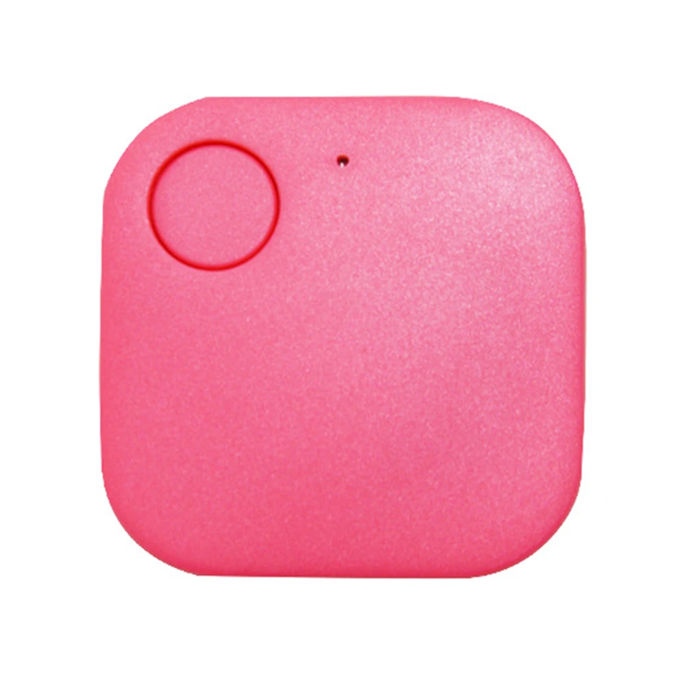 1 x Square Pink Новые Домашние животные Смарт мини gps трекер анти-потеря Водонепроницаемый Bluetooth Tracer собака кошка ключи кошелек сумка дети трекеры Finder оборудование - Цвет: 1 x Square Pink