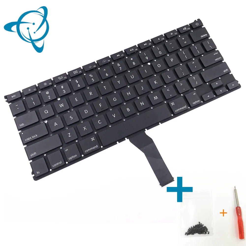 A1369 A1466 Keyboard for Macbook Air 13.3 inches laptop MD231 MD232 MC503 MC504 MC966 MD760 keyboards Brand New 2010-2015