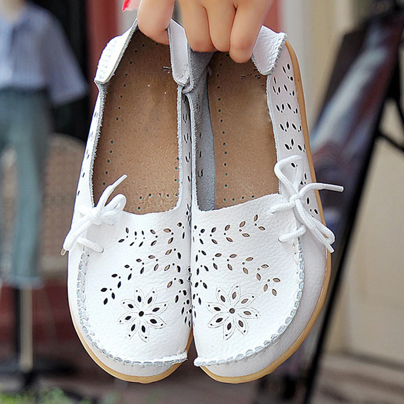 

2021 Women Flat Shoes Fashion Women Casual Shoes Breathable Women's Loafers Shallow Comfort Mom Shoes Ladies Zapatillas Mujer