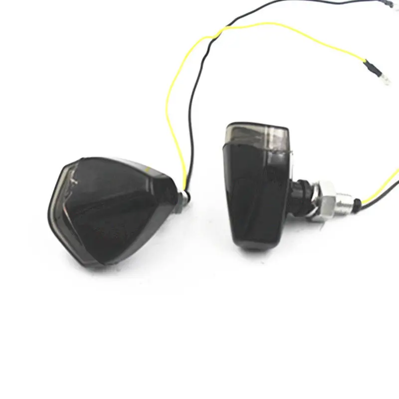 Мини светодиодные указатели поворота для мотоцикла огни Универсальные фары