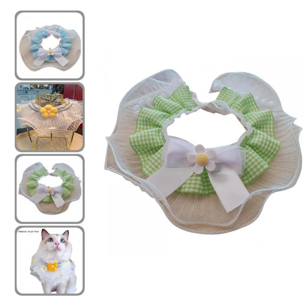 

Ошейник для домашних животных нагрудник из акрилового волокна шейный платок для щенков 3 цвета устойчивый к разрыву красивое ожерелье для к...